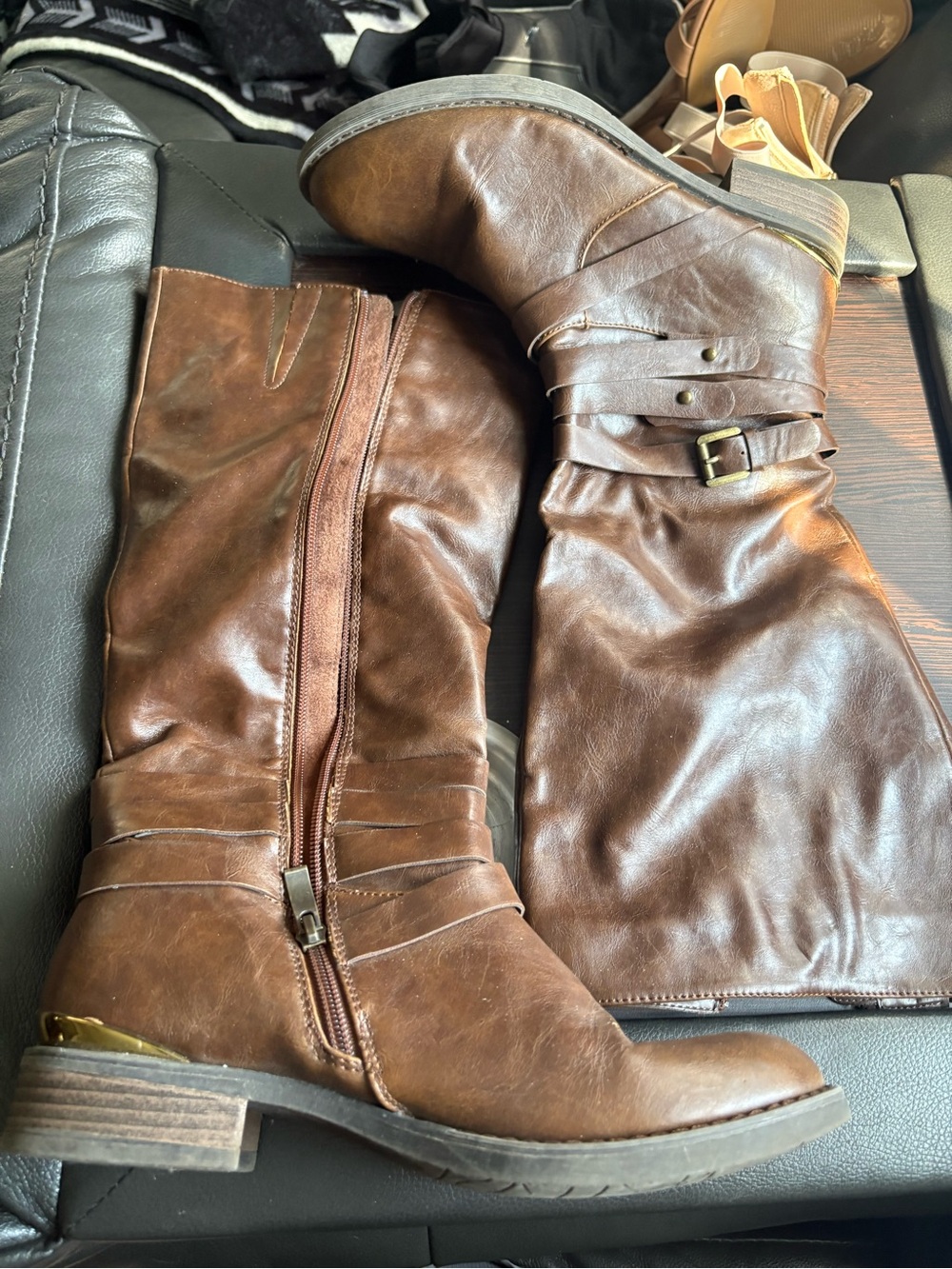 Limelight Mackenzie women’s brown Faux Leather boots